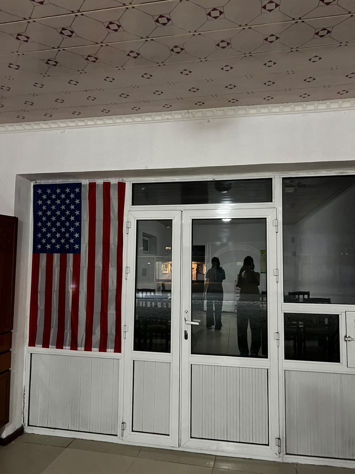 Another view of the classroom and its seating